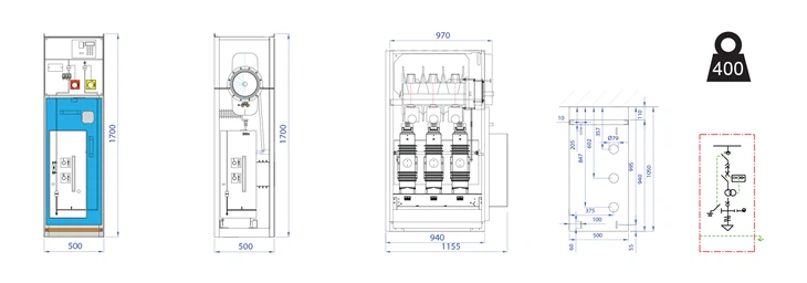 HV SF6 12kv Gis Switchgear
