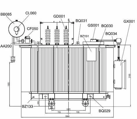 Oil Type Distribution Transformer 20/0.4KV Power Toroidal MOUNTING TRANSFORMER